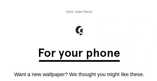 glossier header