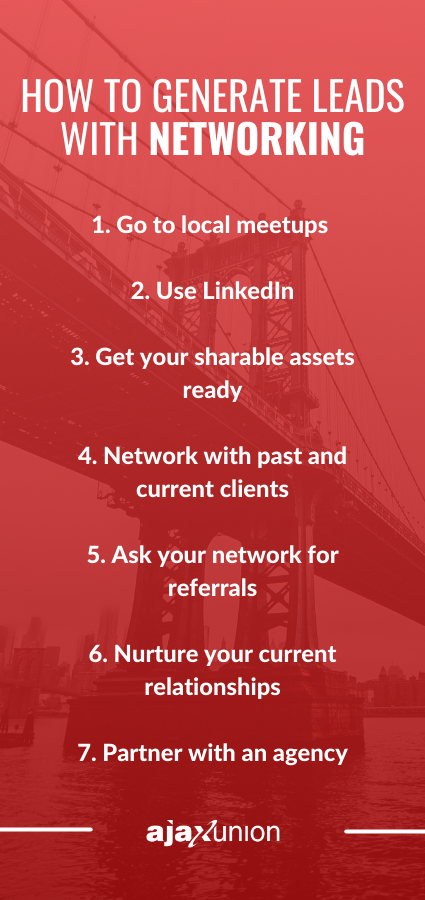how to generate leads with networking 1